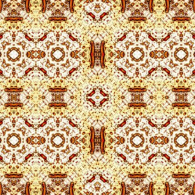 Kusursuz kaotik şablon. Soyut sanat geçmişi. Kusursuz bir doku. Modern arka plan. Mandala