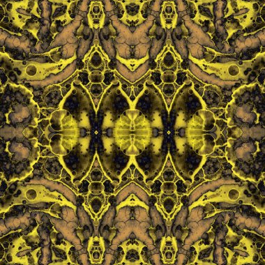 Kusursuz etnik düzen. Soyut retro arka plan. Kusursuz bir doku. Simetrik arkaplan. Sanat dokusu