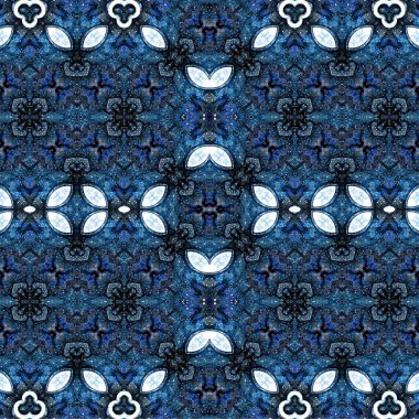 Kusursuz kaotik şablon. Soyut sanat geçmişi. Kusursuz bir doku. Modern arka plan. Mandala