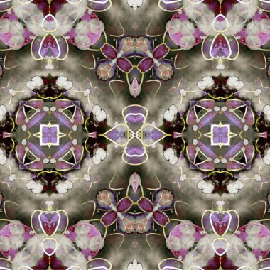 Kusursuz kaotik şablon. Soyut moda arka planı. Kusursuz bir doku. Modern arka plan. Kaleydoskopik