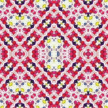 Kusursuz kaotik şablon. Soyut sanat geçmişi. Kusursuz bir doku. Modern arka plan. Mandala