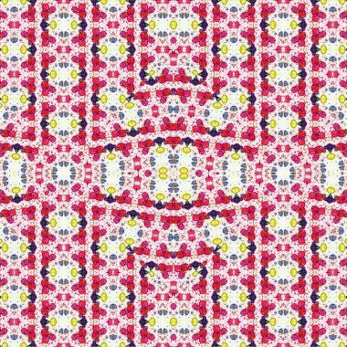 Kusursuz kaotik şablon. Soyut sanat geçmişi. Kusursuz bir doku. Modern arka plan. Mandala