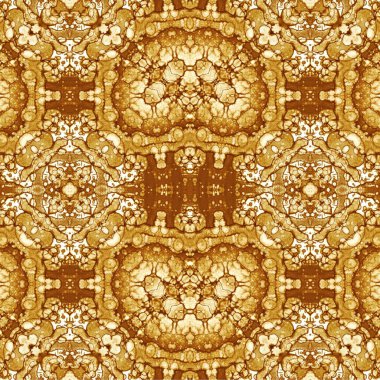 Kusursuz kaotik şablon. Soyut sanat geçmişi. Kusursuz bir doku. Modern arka plan. Mandala