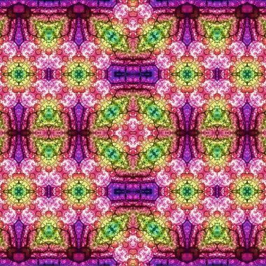 Kusursuz kaotik şablon. Soyut sanat geçmişi. Kusursuz bir doku. Modern arka plan. Mandala