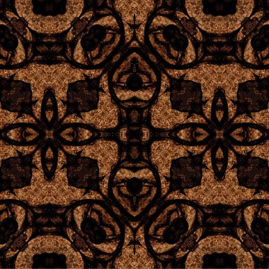 Kusursuz kaotik şablon. Soyut moda arka planı. Kusursuz bir doku. Modern arka plan. Kaleydoskopik