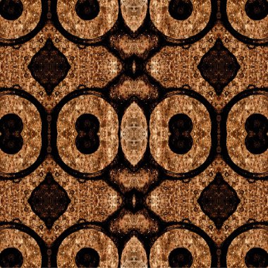 Kusursuz kaotik şablon. Soyut sanat geçmişi. Kusursuz bir doku. Modern arka plan. Mandala