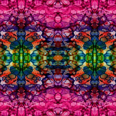 Kusursuz kaotik şablon. Soyut moda arka planı. Kusursuz bir doku. Modern arka plan. Kaleydoskopik