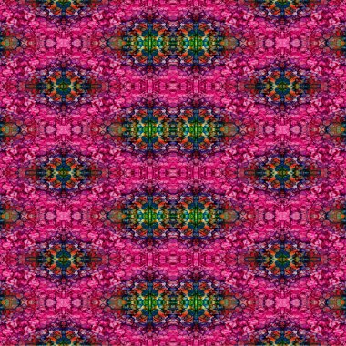 Kusursuz kaotik şablon. Soyut sanat geçmişi. Kusursuz bir doku. Modern arka plan. Mandala