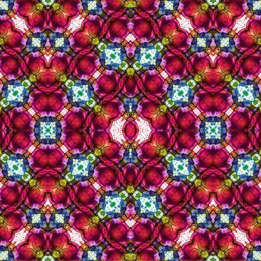 Kusursuz kaotik şablon. Soyut sanat geçmişi. Kusursuz bir doku. Modern arka plan. Mandala