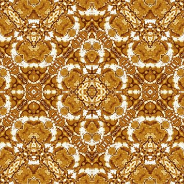 Kusursuz kaotik şablon. Soyut sanat geçmişi. Kusursuz bir doku. Modern arka plan. Mandala