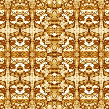 Kusursuz kaotik şablon. Soyut sanat geçmişi. Kusursuz bir doku. Modern arka plan. Mandala