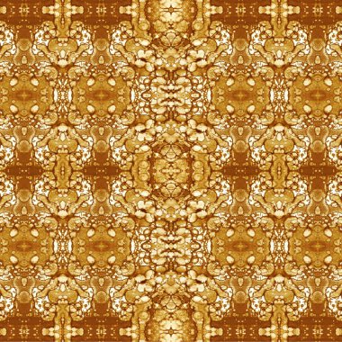 Kusursuz kaotik şablon. Soyut sanat geçmişi. Kusursuz bir doku. Modern arka plan. Mandala