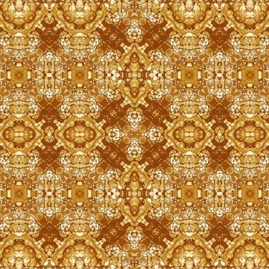 Kusursuz kaotik şablon. Soyut sanat geçmişi. Kusursuz bir doku. Modern arka plan. Mandala