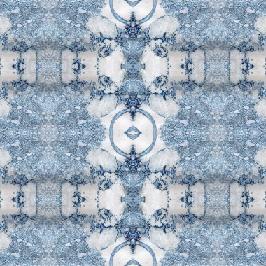 Kusursuz kaotik şablon. Soyut sanat geçmişi. Kusursuz bir doku. Modern arka plan. Mandala