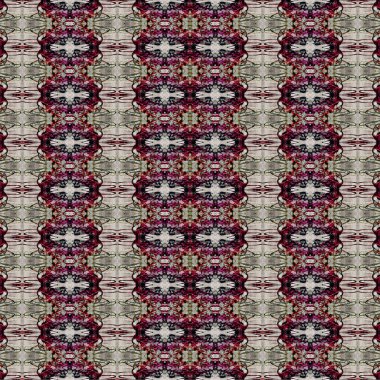 Kusursuz kaotik şablon. Soyut sanat geçmişi. Kusursuz bir doku. Modern arka plan. Mandala