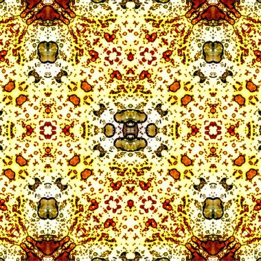 Kusursuz kaotik şablon. Soyut sanat geçmişi. Kusursuz bir doku. Modern arka plan. Mandala