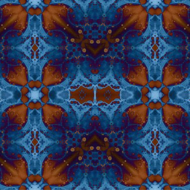 Kusursuz kaotik şablon. Soyut moda arka planı. Kusursuz bir doku. Modern arka plan. Kaleydoskopik