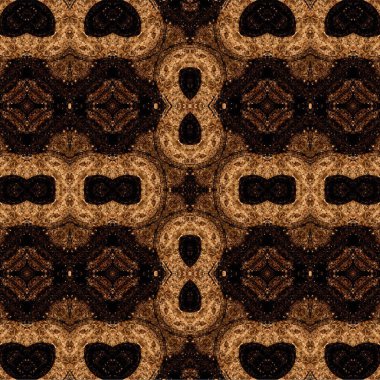 Kusursuz kaotik şablon. Soyut sanat geçmişi. Kusursuz bir doku. Modern arka plan. Mandala