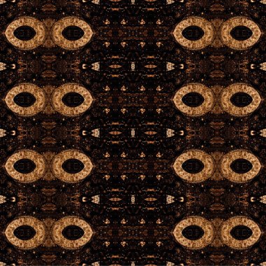 Kusursuz kaotik şablon. Soyut sanat geçmişi. Kusursuz bir doku. Modern arka plan. Mandala