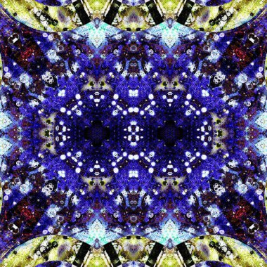 Kusursuz etnik düzen. Soyut retro arka plan. Kusursuz bir doku. Simetrik arkaplan. Sanat dokusu