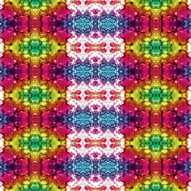 Kusursuz kaotik şablon. Soyut sanat geçmişi. Kusursuz bir doku. Modern arka plan. Mandala