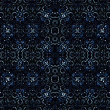 Kusursuz kaotik şablon. Soyut moda arka planı. Kusursuz bir doku. Modern arka plan. Kaleydoskopik