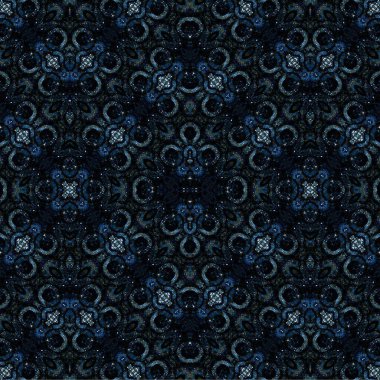 Kusursuz kaotik şablon. Soyut moda arka planı. Kusursuz bir doku. Modern arka plan. Kaleydoskopik