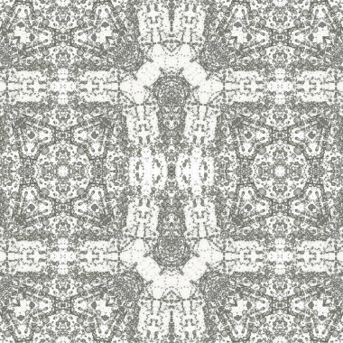 Kusursuz kaotik şablon. Soyut sanat geçmişi. Kusursuz bir doku. Modern arka plan. Mandala