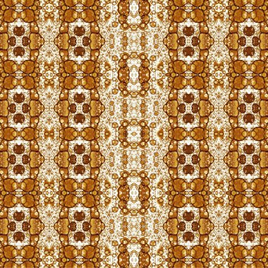 Kusursuz kaotik şablon. Soyut sanat geçmişi. Kusursuz bir doku. Modern arka plan. Mandala