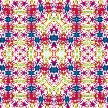 Kusursuz kaotik şablon. Soyut sanat geçmişi. Kusursuz bir doku. Modern arka plan. Mandala