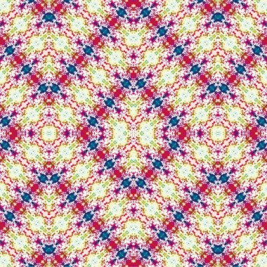 Kusursuz kaotik şablon. Soyut sanat geçmişi. Kusursuz bir doku. Modern arka plan. Mandala