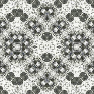 Kusursuz kaotik şablon. Soyut sanat geçmişi. Kusursuz bir doku. Modern arka plan. Mandala