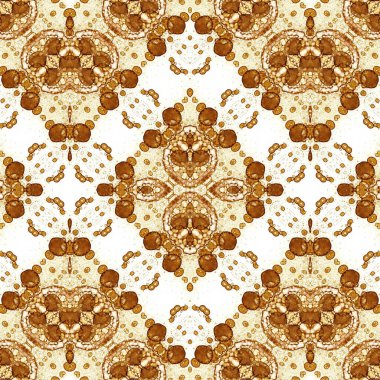 Kusursuz kaotik şablon. Soyut sanat geçmişi. Kusursuz bir doku. Modern arka plan. Mandala