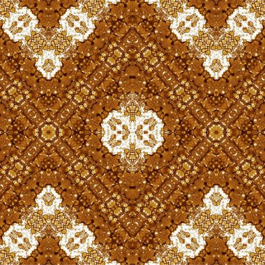 Kusursuz kaotik şablon. Soyut sanat geçmişi. Kusursuz bir doku. Modern arka plan. Mandala