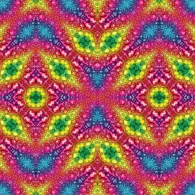 Kusursuz kaotik şablon. Soyut sanat geçmişi. Kusursuz bir doku. Modern arka plan. Mandala