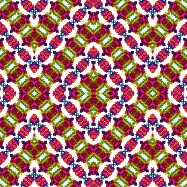 Kusursuz kaotik şablon. Soyut sanat geçmişi. Kusursuz bir doku. Modern arka plan. Mandala