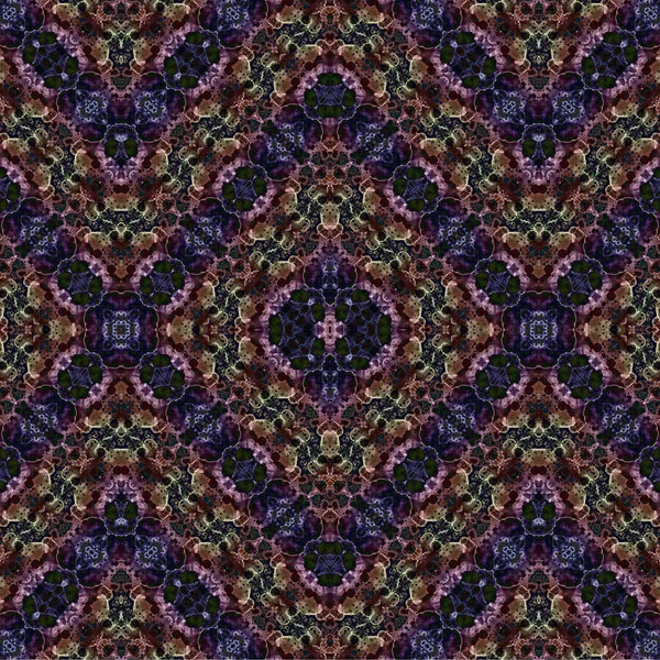 Kusursuz kaotik şablon. Soyut sanat geçmişi. Kusursuz bir doku. Modern arka plan. Mandala