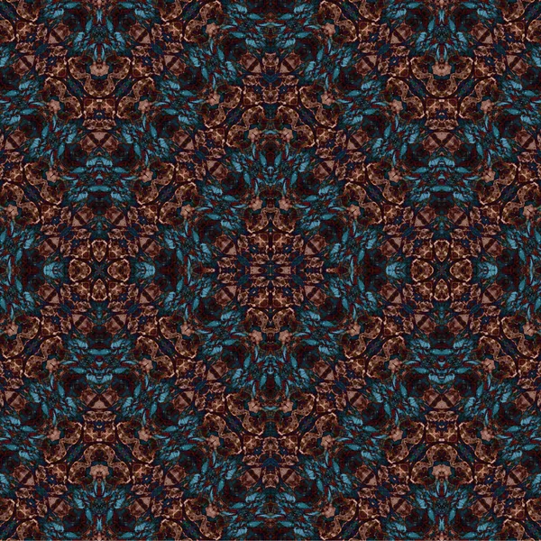 Kusursuz kaotik şablon. Soyut sanat geçmişi. Kusursuz bir doku. Modern arka plan. Mandala