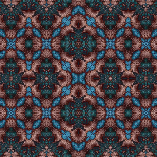 Kusursuz kaotik şablon. Soyut sanat geçmişi. Kusursuz bir doku. Modern arka plan. Mandala