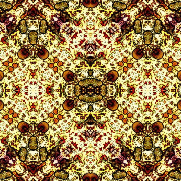 Kusursuz kaotik şablon. Soyut sanat geçmişi. Kusursuz bir doku. Modern arka plan. Mandala