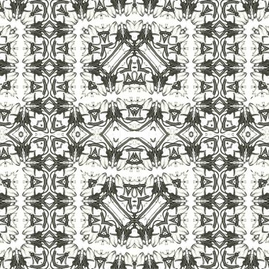 Kusursuz etnik düzen. Soyut retro arka plan. Kusursuz bir doku. Simetrik arkaplan. Sanat dokusu