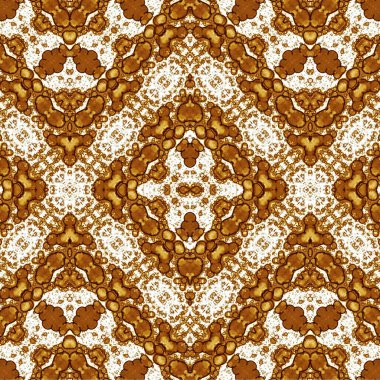 Kusursuz kaotik şablon. Soyut sanat geçmişi. Kusursuz bir doku. Modern arka plan. Mandala