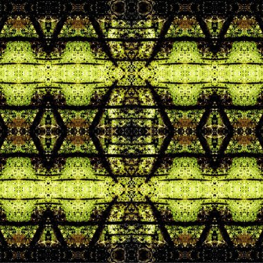 Kusursuz kaotik şablon. Soyut sanat geçmişi. Kusursuz bir doku. Modern arka plan. Mandala