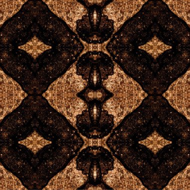 Kusursuz kaotik şablon. Soyut sanat geçmişi. Kusursuz bir doku. Modern arka plan. Mandala