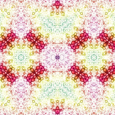 Kusursuz kaotik şablon. Soyut sanat geçmişi. Kusursuz bir doku. Modern arka plan. Mandala