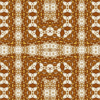 Kusursuz kaotik şablon. Soyut sanat geçmişi. Kusursuz bir doku. Modern arka plan. Mandala