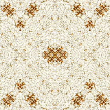 Kusursuz kaotik şablon. Soyut sanat geçmişi. Kusursuz bir doku. Modern arka plan. Mandala