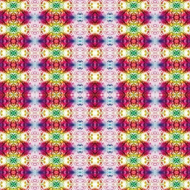 Kusursuz kaotik şablon. Soyut sanat geçmişi. Kusursuz bir doku. Modern arka plan. Mandala