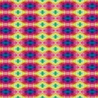 Kusursuz kaotik şablon. Soyut sanat geçmişi. Kusursuz bir doku. Modern arka plan. Mandala