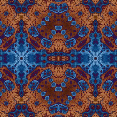 Kusursuz kaotik şablon. Soyut moda arka planı. Kusursuz bir doku. Modern arka plan. Kaleydoskopik